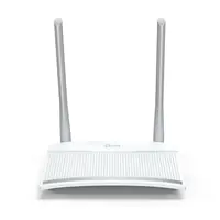 TP-LINK TL-WR820N - Wi-Fi 4 (802.11n) - Einzelband (2,4GHz) - Eingebauter Ethernet-Anschluss - Weiß - Tabletop-Router