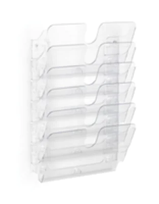 Durable Prospekthalter FLEXIPLUS 1700014401 A4 quer 6Fächer tr