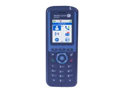 Alcatel-Lucent 8254 DECT - Schnurloses Digitaltelefon - IP-DECT\GAP - Blau