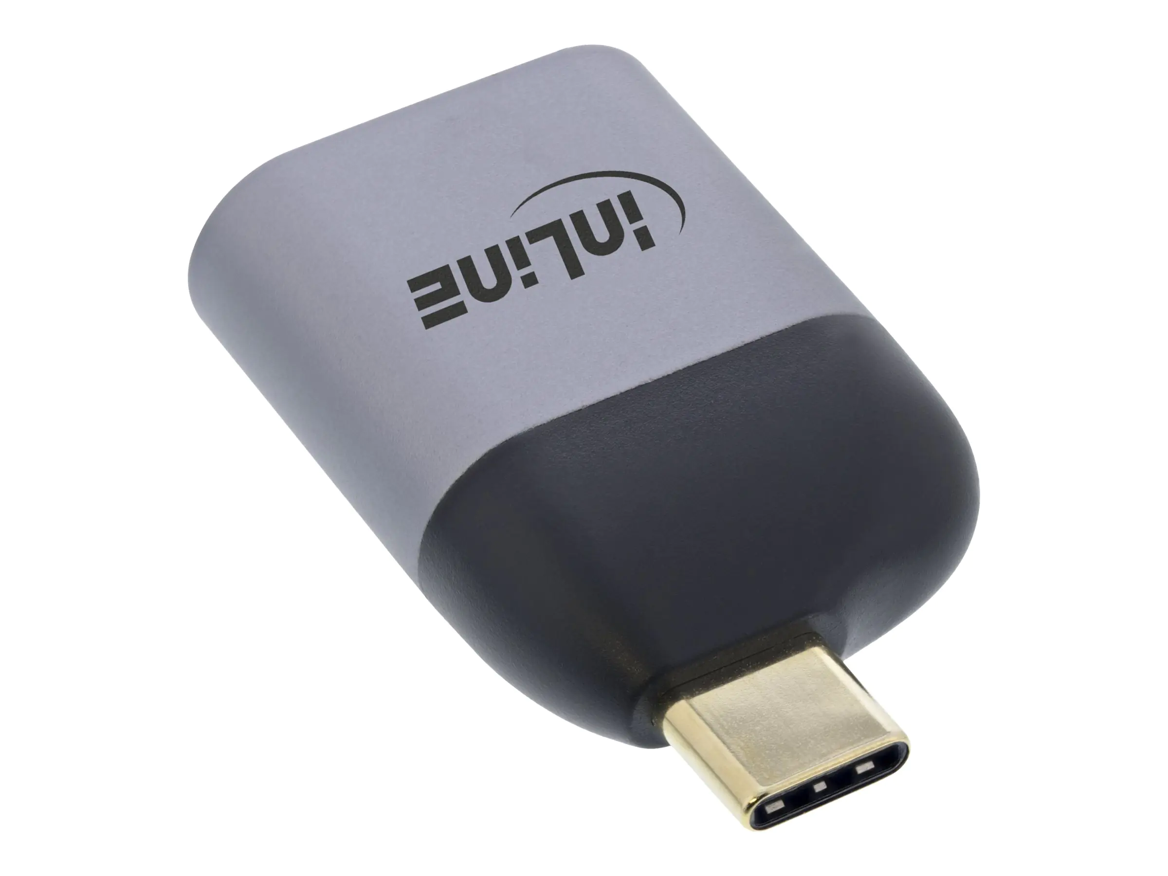 InLine - Videoadapter - 24 pin USB-C männlich zu HDMI weiblich - unterstützt 4K 60 Hz (3840 x 2160)