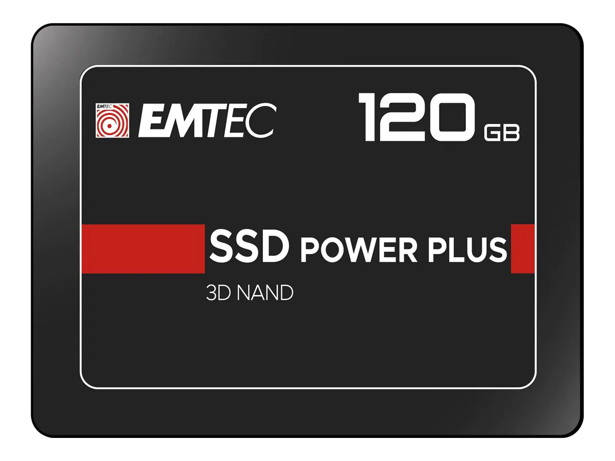 EMTEC X150 Power Plus 3D NAND - SSD - 120 GB - intern - 2.5" (6.4 cm) ECSSD120GX150