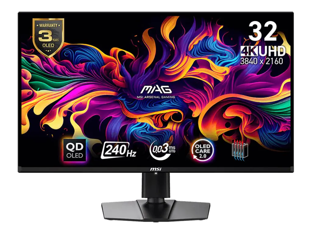MSI MAG 321UPX QD-OLED - OLED-Monitor - Gaming - 80 cm (31.5")