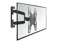 Vogel’s BASE 45 M - Befestigungskit (Wandmontage) für Flachbildschirm (Neigen und drehen) - Schwarz - Bildschirmgröße: 81.3-139.7 cm (32"-55") - Wandmontage
