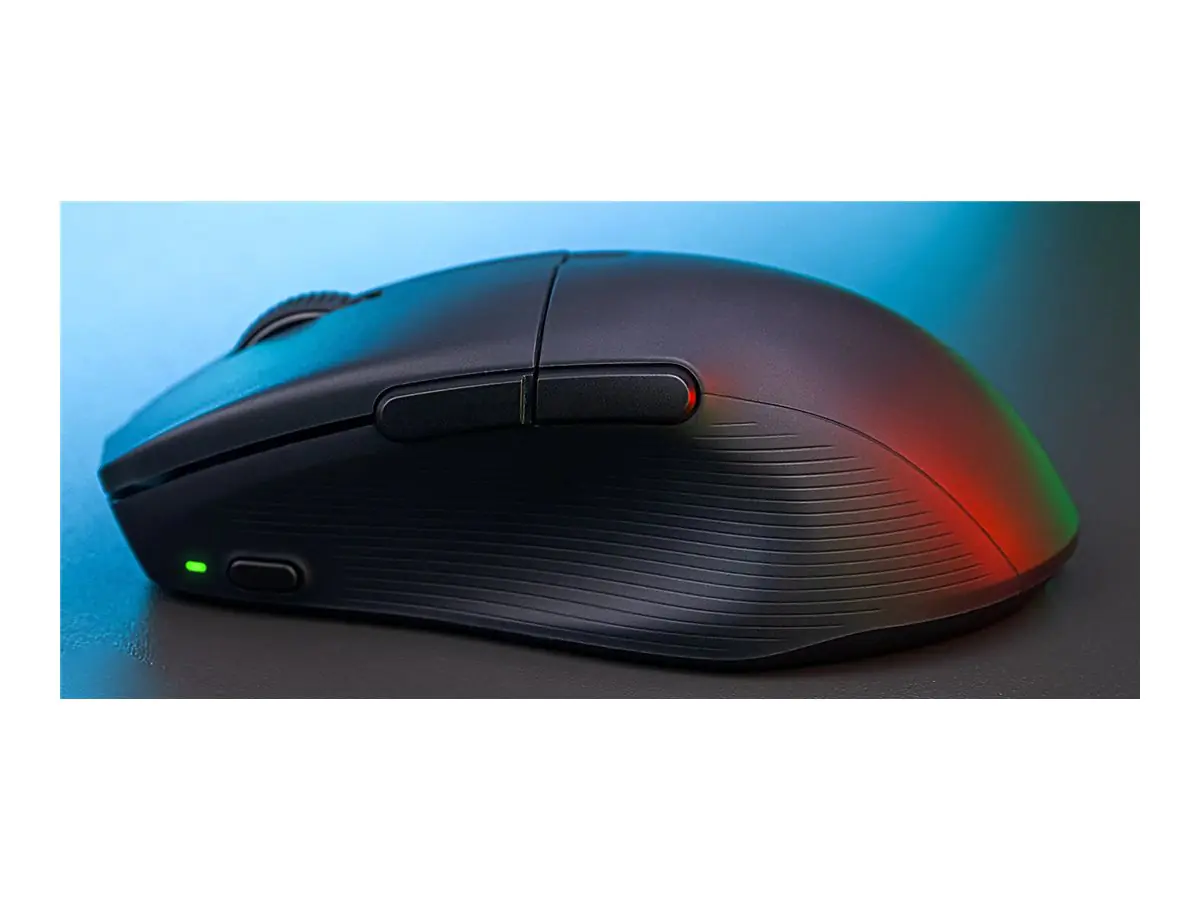 Turtle Beach Pure Air - Maus - ergonomisch - optisch - kabellos, kabelgebunden - Bluetooth, 2.4 GHz, USB-C - kabelloser Empfänger (USB) TBM-1102-05