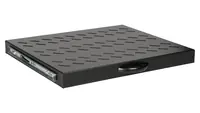 Equip Fachboden variabel 19" für Serverschränke 1U 60cm sw - 0,6 m
