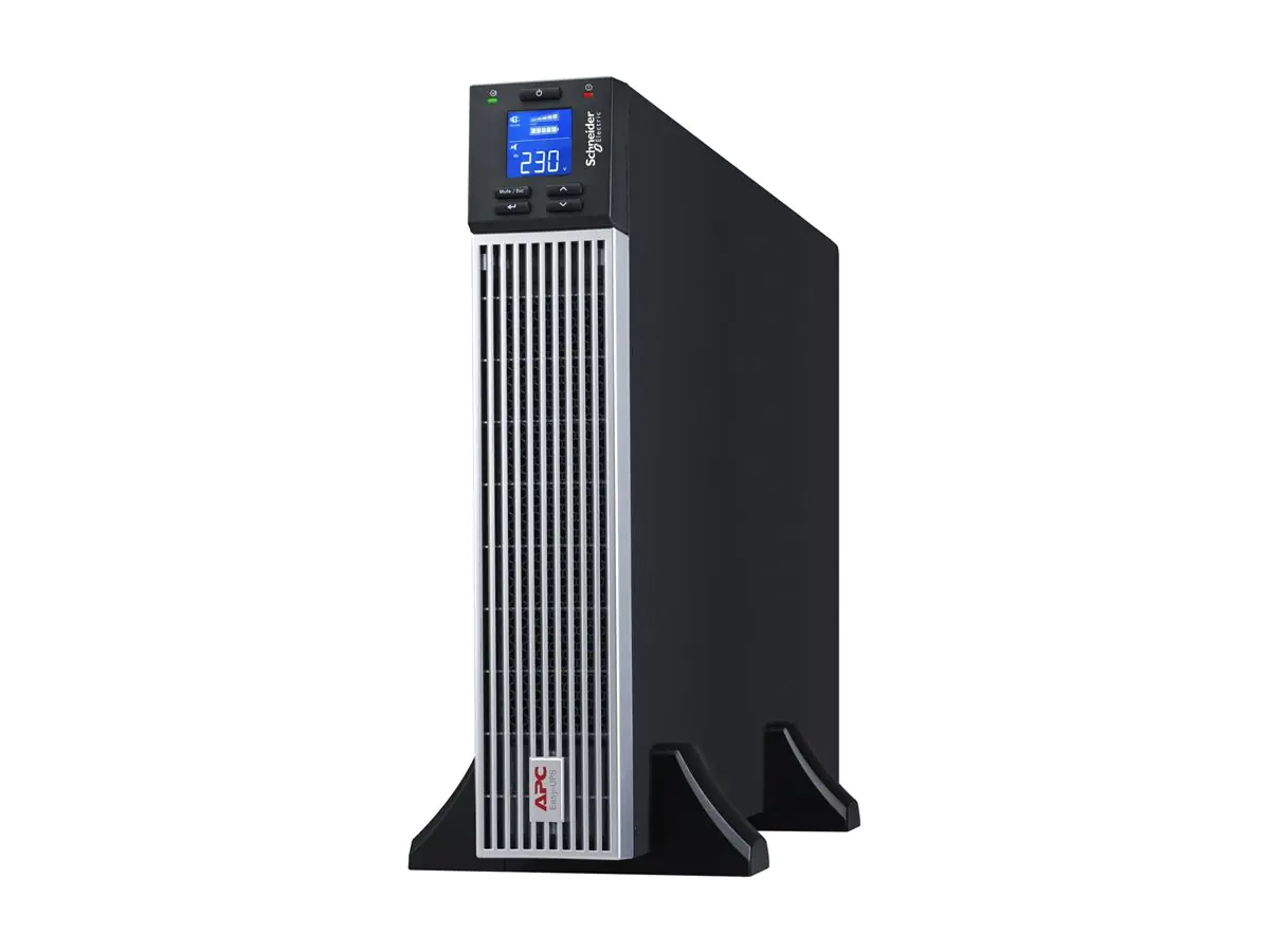 APC Easy UPS On-Line - USV (Rack - einbaufähig) - Wechselstrom 230 V - 2700 Watt - 3000 VA - 1 x Batterie - Lithium-Ionen - RS-232, USB - Ausgangsanschlüsse: 7 - 2U - 48.3 cm (19") SRVL3KRIRK