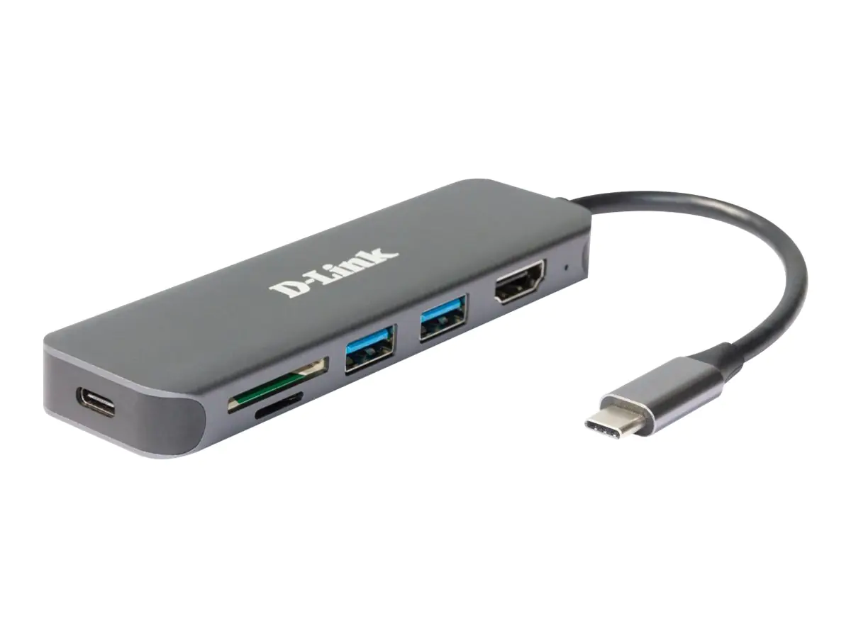 D-Link DUB-2327 - Dockingstation - USB-C / Thunderbolt 3 - HDMI D-Link DUB-2327 - Dockingstation - USB-C / Thunderbolt 3 - HDMI