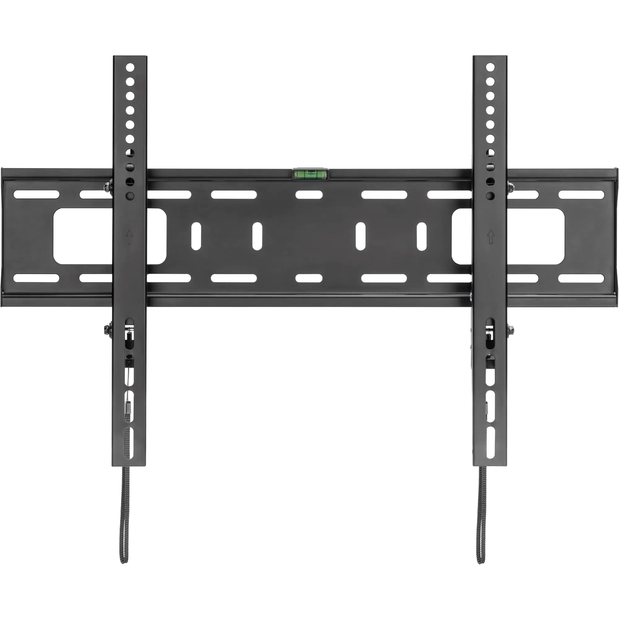 InLine - Befestigungskit (Wandmontage) - robust, neigbar - für TV - Kunststoff, Stahl - Schwarz - Bildschirmgröße: 94-203 cm (37"-80")