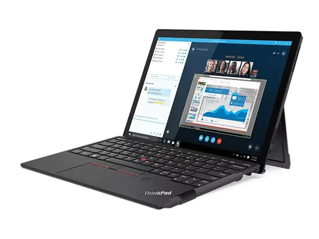 Lenovo ThinkPad X12 Detachable 20UW - Tablet - mit abnehmbarer Tastatur - Intel Core i3 1110G4 / 2.5 GHz - Win 10 Pro 64-Bit (mit Win 11 Pro Lizenz) - UHD Graphics - 8 GB RAM - 256 GB SSD NVMe - 31.2 cm (12.3") IPS Touchscreen 1920 x 1280 (Full HD Plus) -