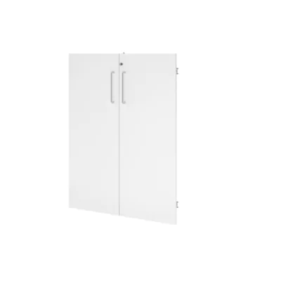 Hammerbacher Flügeltür FlexWall 396 x 1.053 mm (B x H) Holz weiß 2 St./Pack.