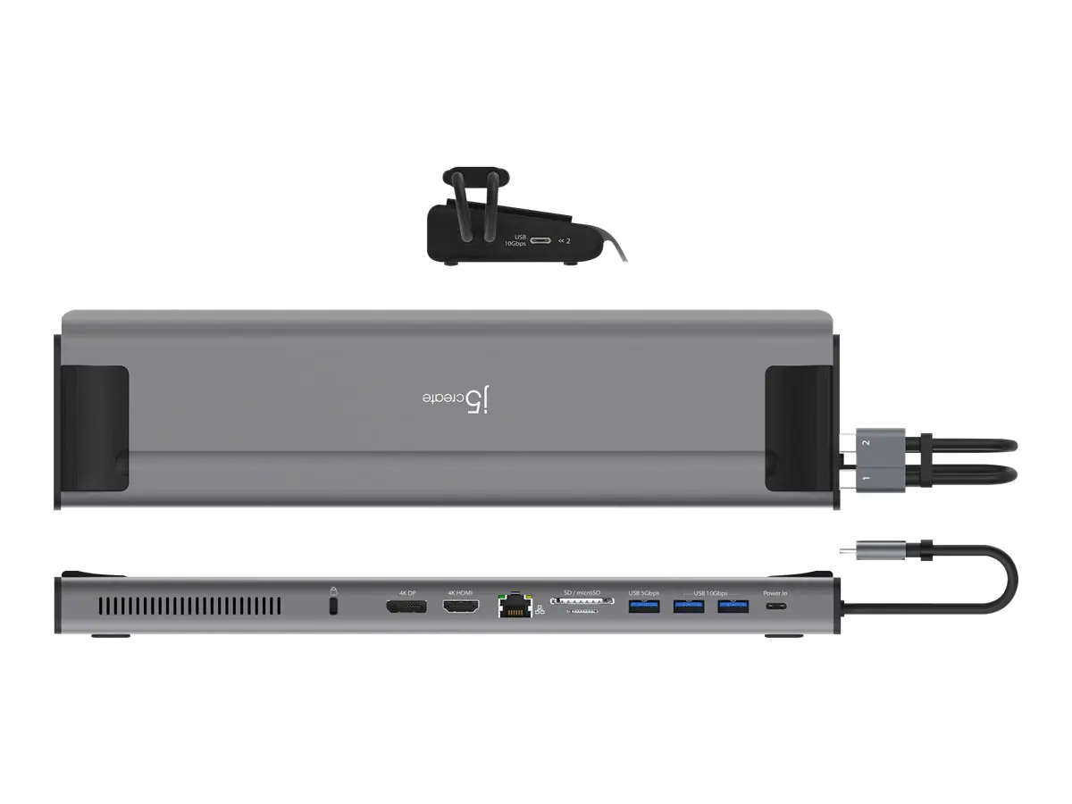 j5create JCD552 - Dockingstation - USB-C 3.2 JCD552-N