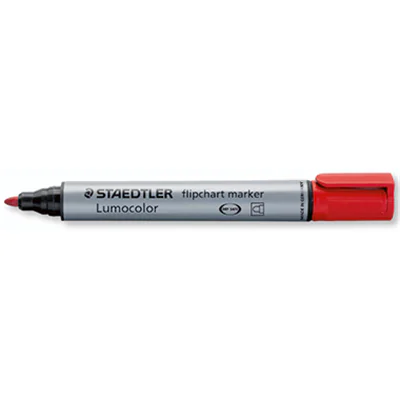 STAEDTLER Flipchartmarker Lumocolor 356-2 2mm Rundspitze rot STAEDTLER Flipchartmarker Lumocolor 356-2 2mm Rundspitze rot