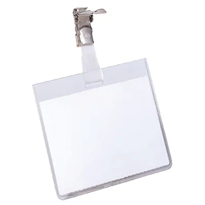 DURABLE Namensschild 800319 90x60mm Kunststoff tr 25 St./Pack.