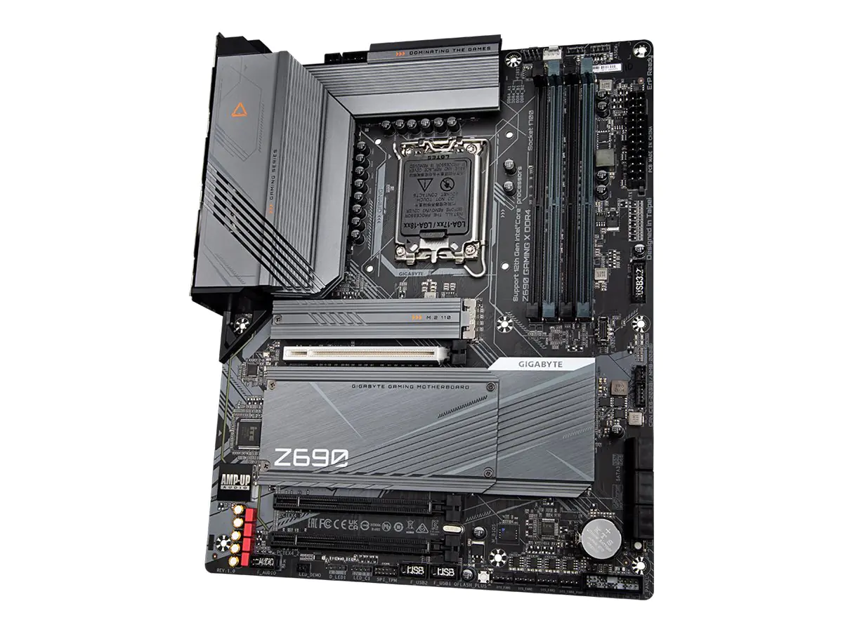 Gigabyte Z690 GAMING X DDR4 - 1.0 - Motherboard - ATX - LGA1700-Sockel - Z690 Chipsatz - USB 3.2 Gen 1, USB-C Gen 2x2, USB-C Gen2, USB 3.2 Gen 2 - 2.5 Gigabit LAN - Onboard-Grafik (CPU erforderlich)