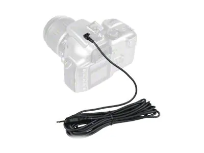 Walimex - Synchro-Kabel für Blitz - Gleichstromstecker (M) bis Mono Mini-Stecker (M) - 4.2 m