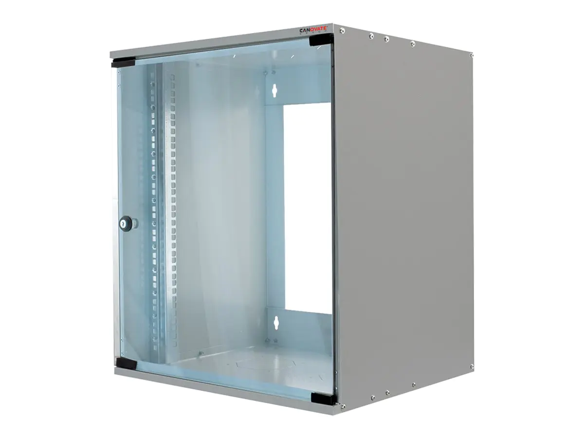 LogiLink SOHO - Gehäuse - geeignet für Wandmontage - Hellgrau, RAL 7035 - 6U - 48.3 cm