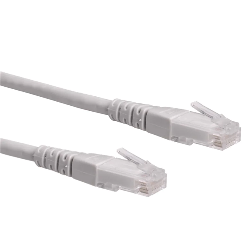Roline - Patch-Kabel - RJ-45 (M) zu RJ-45 (M) - 3 m - UTP - CAT 6 - Grau