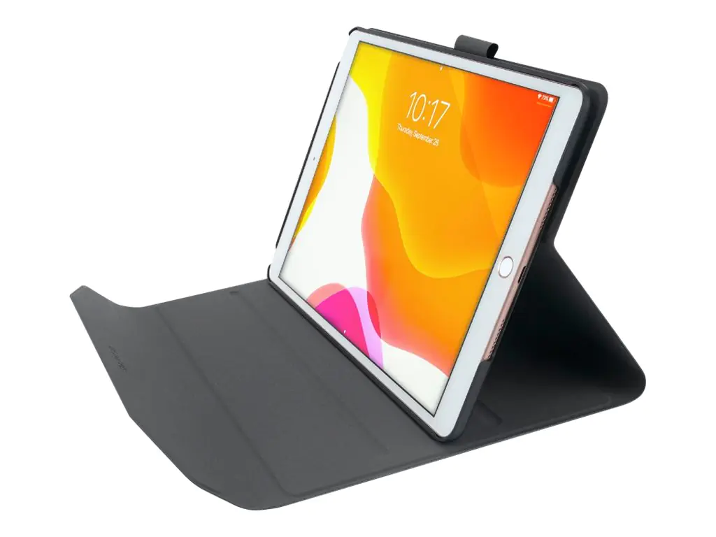 4smarts DailyBiz - Flip-Hülle für Tablet - Kunstleder - 10.2" - für Apple 10.2-inch iPad (7. Generation, 8. Generation, 9. Generation)