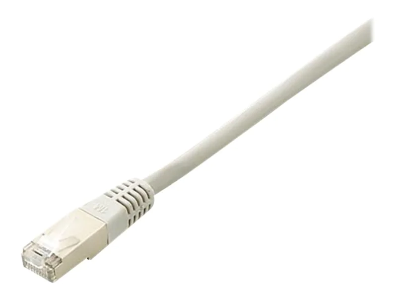 LevelOne - Patch-Kabel - RJ-45 (M) zu RJ-45 (M) - 3 m - S/FTP - CAT 6a - halogenfrei, geformt, verseilt - weiß (Packung mit 5)