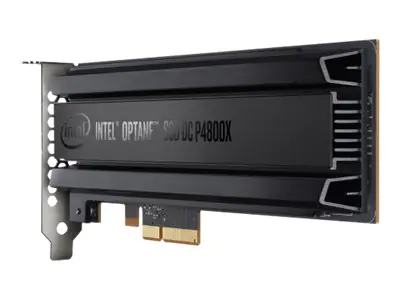 Intel Optane SSD DC P4800X Series - 375 GB SSD - 3D Xpoint (Optane) - intern - PCIe-Karte (HHHL) (PCIe Karte (HHHL)) - PCI Express 3.0 x4 (NVMe) - 256-Bit-AES