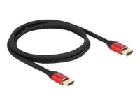 Delock Ultra High Speed - HDMI-Kabel - HDMI männlich zu HDMI männlich - 1 m -