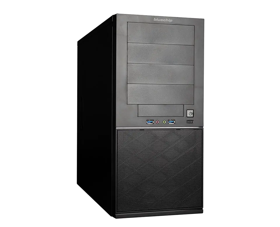bluechip SERVERline T30345a Tower, Intel® Xeon® 6315P Prozessor / bis zu 5.20 GHz, 32 GB DDR5, 2 x 960 GB SSD, 2 x RJ45 (1 Gb/s) 850683