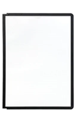 DURABLE Sichttafel SHERPA Panel 560601 DIN A4 PP schwarz