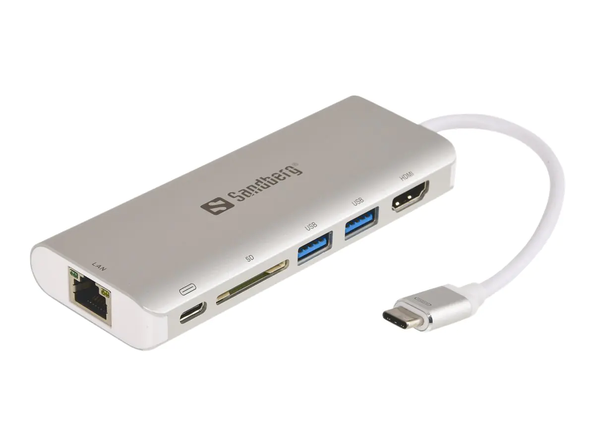 Sandberg - Dockingstation - USB - HDMI - GigE