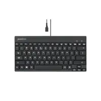 Perixx PERIBOARD-326 DE Beleuchtete USB-Tastatur kabelgebunden schwarz