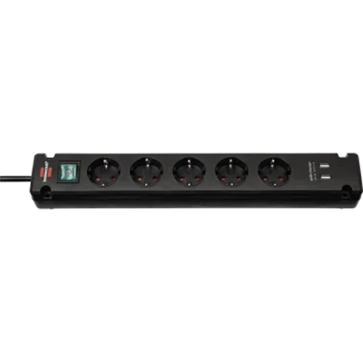 brennenstuhl Steckdosenleiste Bremounta 1150660315 5x +USB 3m sw brennenstuhl Steckdosenleiste Bremounta 1150660315 5x +USB 3m sw