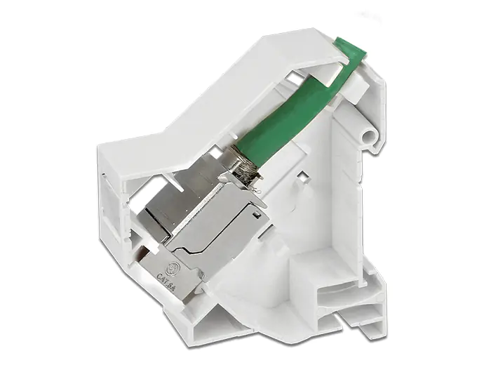 Delock Modularer Einsatz für DIN-Schiene-Halterung 86414