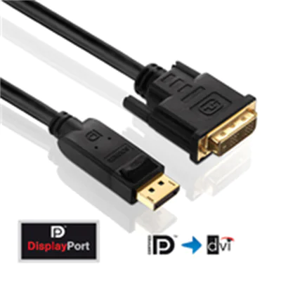 PureLink Kabel DisplayPort - DVI-D 10 m - Kabel - Digital/Display/Video PureLink Kabel DisplayPort - DVI-D 10 m - Kabel - Digital/Display/Video