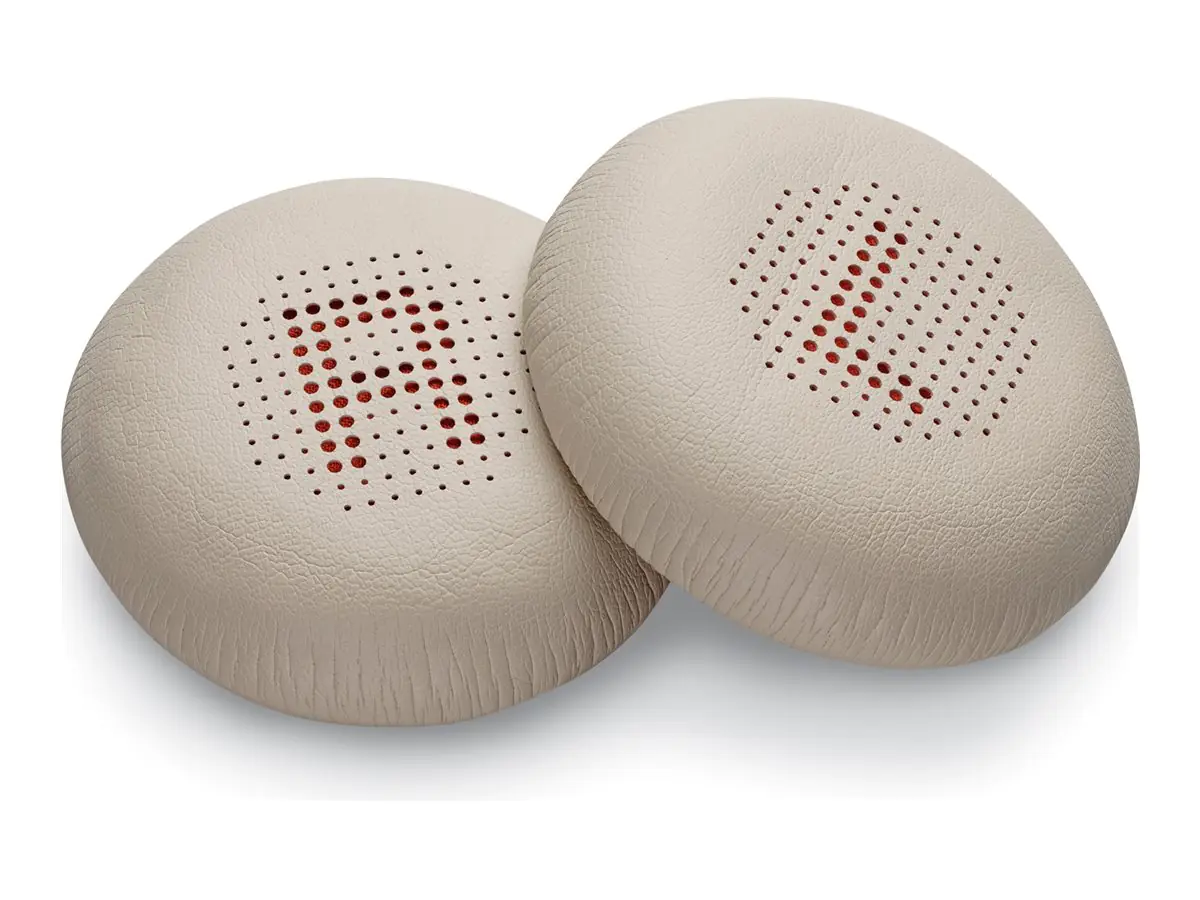 HP Poly - Ohrpolster für Headset - Kunstleder - Sand (Packung mit 2) HP Poly - Ohrpolster für Headset - Kunstleder - Sand (Packung mit 2)