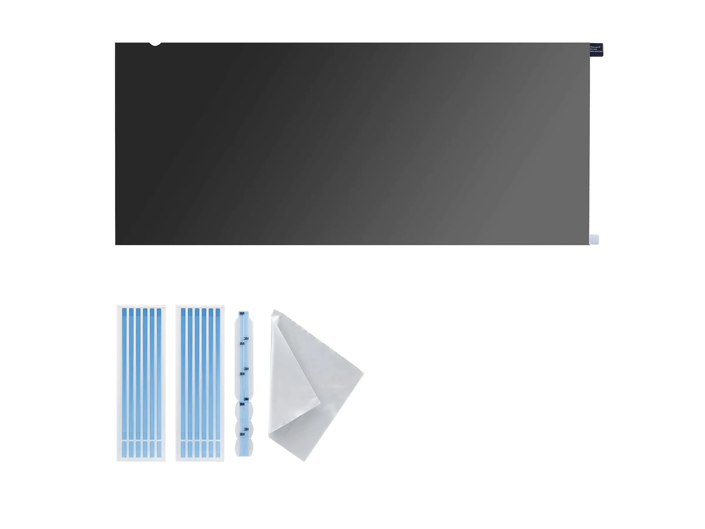 StarTech Privacy Screen For Dell P3424WE, Double-Sided Filter, TAA - Blickschutzfilter für Bildschirme - 2-Wege - entfernbar - Halter/Klebepunkte - 86.36 cm (ultra-wide) (34" (ultra-wide)) - Schwarz - TAA-konform