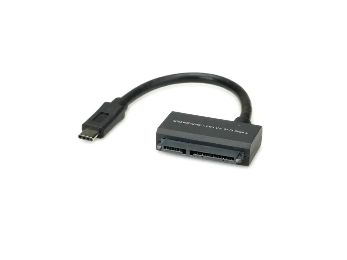 VALUE - Speicher-Controller - 2.5" (6.4 cm) - SATA 6Gb/s - SATA 6Gb/s, USB 3.1 - Schwarz