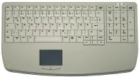 Active Key IndustrialKey AK-7410-G - Tastatur - USB - Schweiz - Schwarz