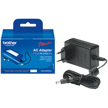 P-touch Netzgerät AD24ESEU 9V-1,6A schwarz P-touch Netzgerät AD24ESEU 9V-1,6A schwarz