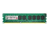 Transcend - DDR3 - Modul - 4 GB - DIMM 240-PIN - 1600 MHz / PC3-12800 - CL11 - ungepuffert - ECC - für Dell T5610; HP Workstation Z420; Lenovo Flex System x222 Compute Node; ThinkServer TS140