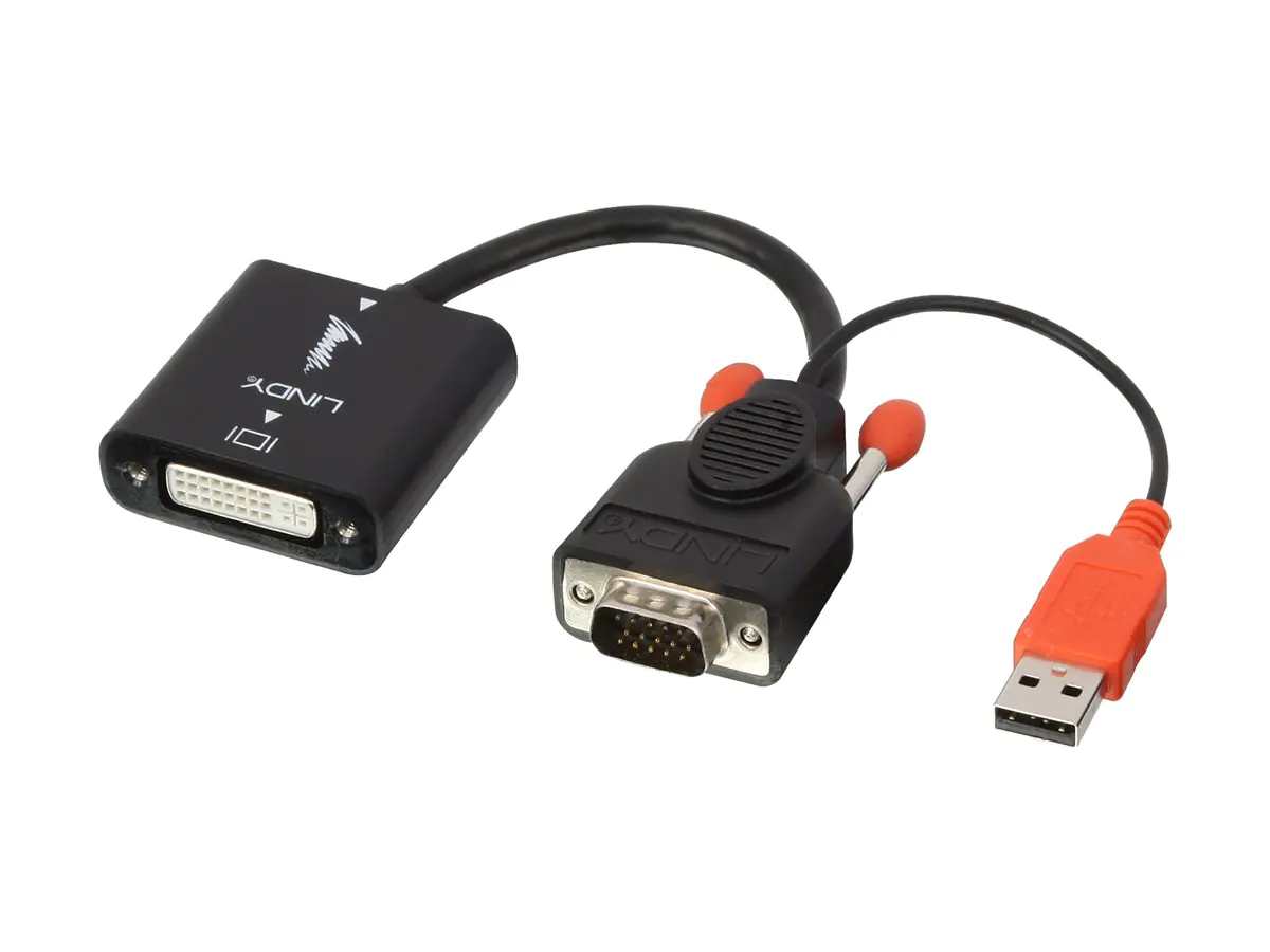 Lindy VGA Converter - Videokonverter - VGA - DVI