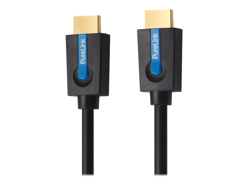 Purelink Cinema series CS1000 - HDMI mit Ethernetkabel - HDMI (M) bis HDMI (M) - 1.5 m - Dreifachisolierung - Schwarz - 4K Unterstützung