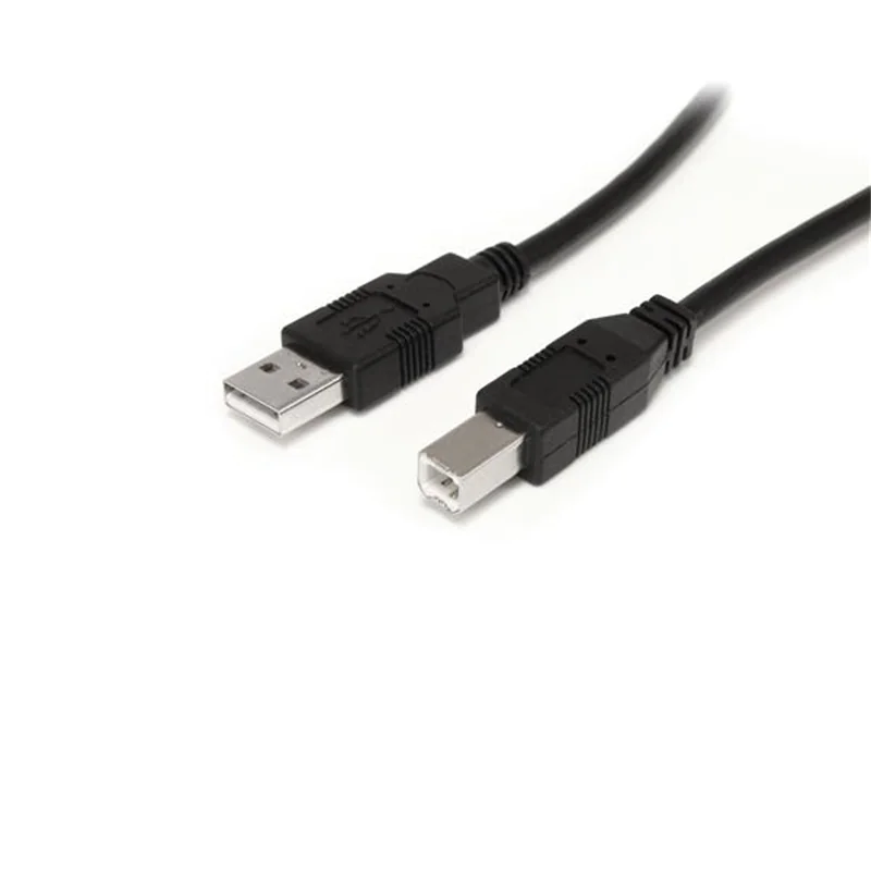 StarTech 10m Aktives USB 2.0 A auf B Kabel - USB Anschlusskabel - Stecker/Stecker - Schwarz - USB-Kabel - USB (M) zu USB Typ B (M) - USB 2.0 - 9.15 m - aktiv - Schwarz - für P/N: ICUSB232D StarTech 10m Aktives USB 2.0 A auf B Kabel - USB Anschlusskabel - Stecker/Stecker - Schwarz - USB-Kabel - USB (M) zu USB Typ B (M) - USB 2.0 - 9.15 m - aktiv - Schwarz - für P/N: ICUSB232D