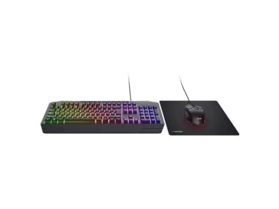 Trust GXT 791 - Set aus Tastatur, Maus und Mauspad 25284