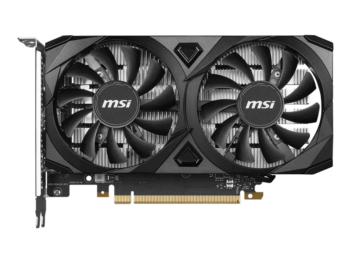 MSI GeForce RTX 3050 VENTUS 2X 6G OC - Grafikkarten - GF RTX 3050 - 6 GB GDDR6 - PCIe 4.0 x16 - 2 x HDMI, DisplayPort