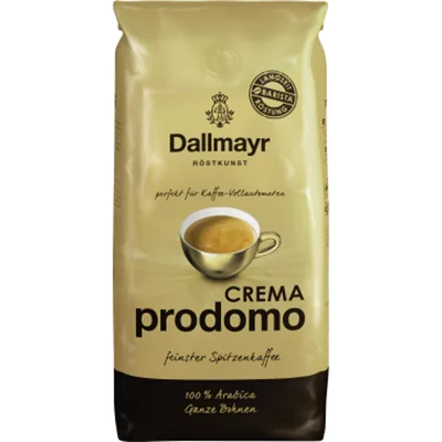 Dallmayr Kaffee Crema prodomo Arabica ganze Bohne Intensität: 4 1.000 g/Pack. Dallmayr Kaffee Crema prodomo Arabica ganze Bohne Intensität: 4 1.000 g/Pack.