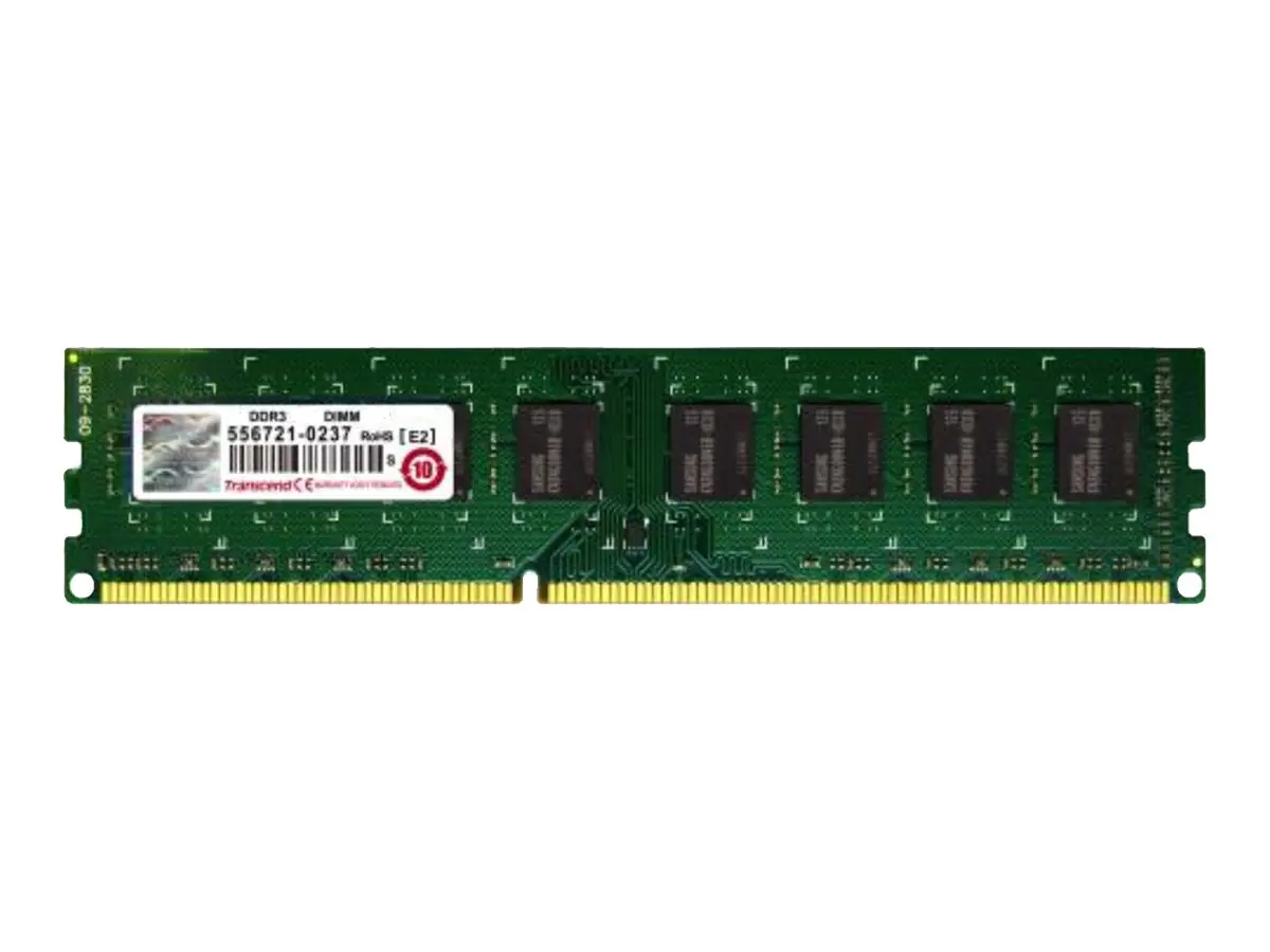 Transcend - DDR3 - Modul - 4 GB - DIMM 240-PIN - 1600 MHz / PC3-12800 - CL11 - 1.5 V - ungepuffert - non-ECC