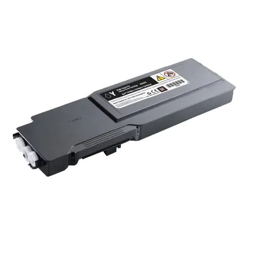 Dell - Mit hoher Kapazität - Gelb - Original - Tonerpatrone - für Dell C3760dn, C3760n, C3765dnf Dell - Mit hoher Kapazität - Gelb - Original - Tonerpatrone - für Dell C3760dn, C3760n, C3765dnf
