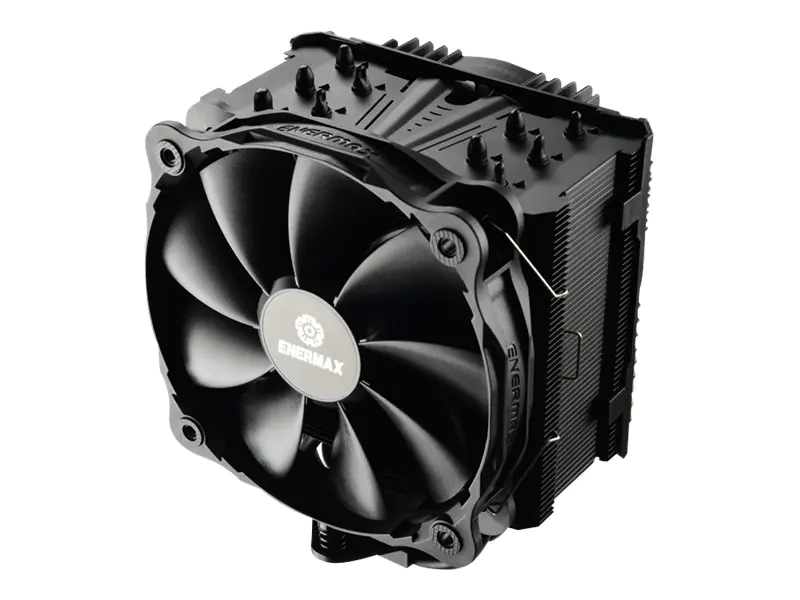 Enermax ETS-T50 AXE - Silent Edition - Prozessor-Luftkühler - (für: LGA1150, LGA1151, LGA1155, LGA1156, LGA1366, LGA2011-3 (Square ILM), LGA2066, LGA775, AM2, AM2+, AM3, AM3+, AM4, FM1, FM2, FM2+) - Aluminium und Kupfer - 140 mm - Schwarz