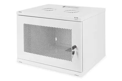 Digitus Professional Soho Series DN-19-07U-S-PD - Gehäuse - geeignet für Wandmontage - Grau, RAL 7035 - 7U - 48.3 cm (19")