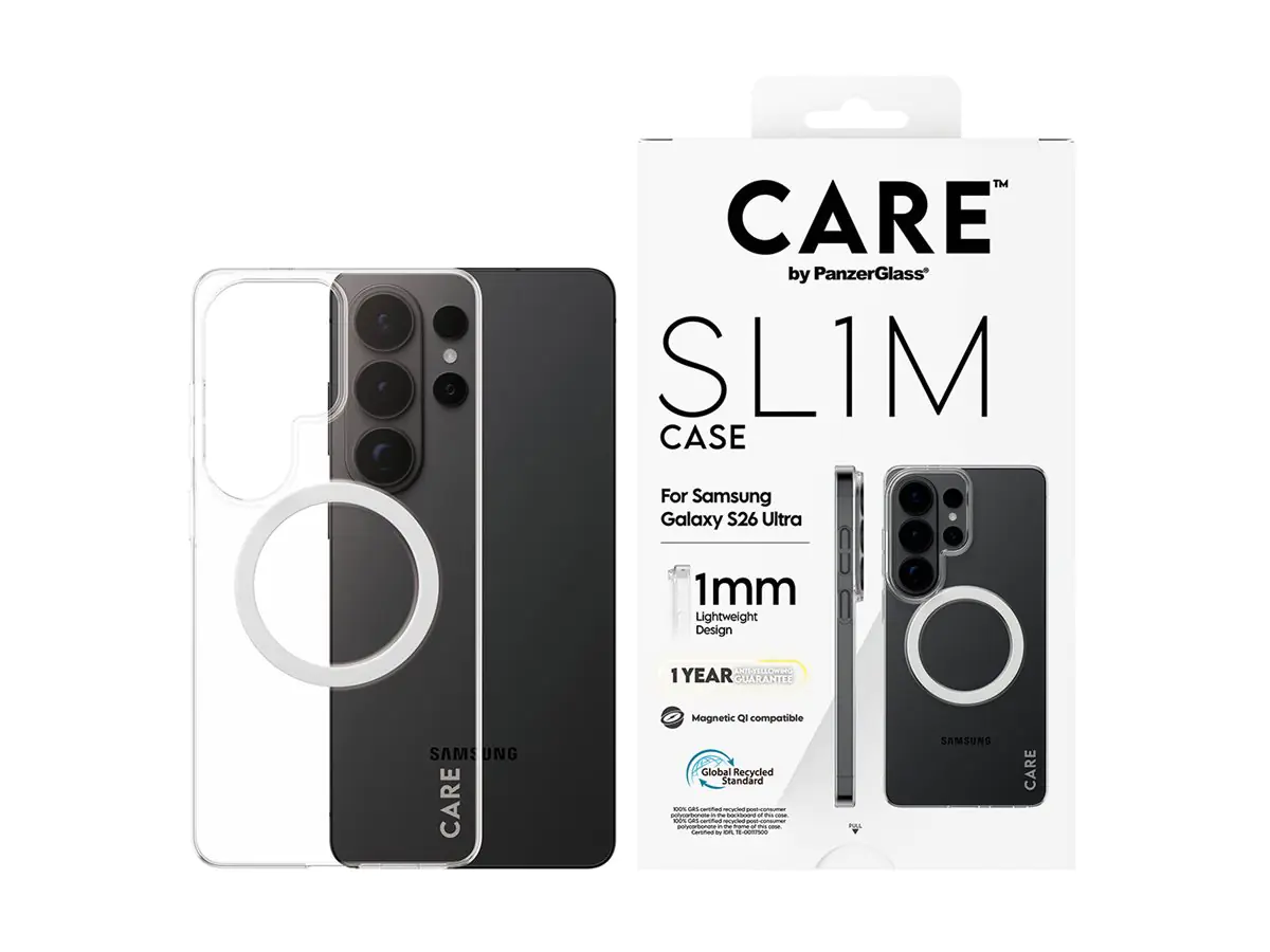 PanzerGlass CARE by PanzerGlass SL1M - Schutzabdeckung für Mobiltelefon - Qi - Polycarbonat (PC) CR27515