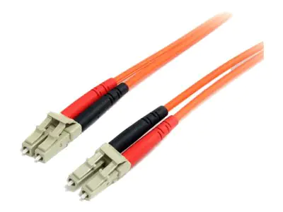 StarTech 5m Fiber Optic Cable - Multimode Duplex 62.5/125 - LSZH - LC/LC - OM1 - LC to LC Fiber Patch Cable (FIBLCLC5)